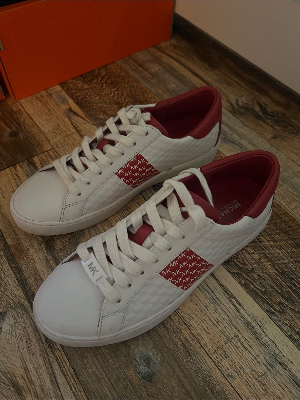 Michael Kors Colby White Sneakers